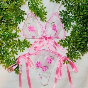 The Fairy Queen floral 2pc set